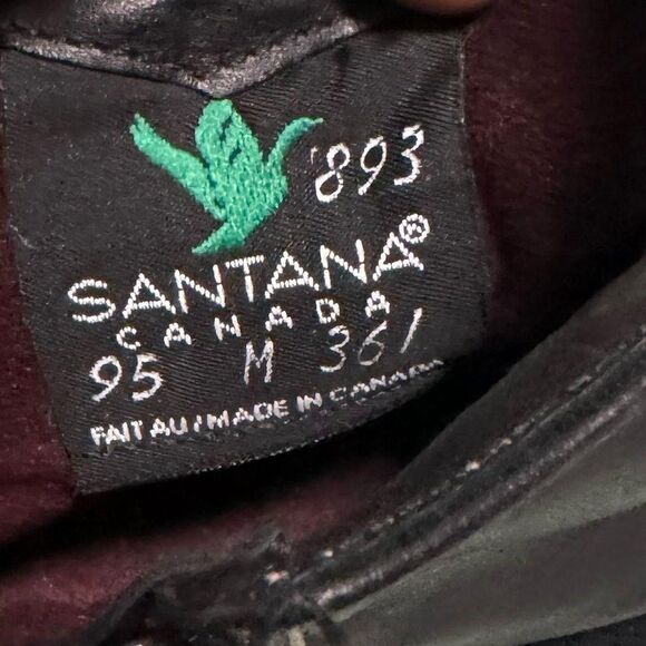 Reclaimed-vintage Women's Black and Black Boots - Picture 4 of 6